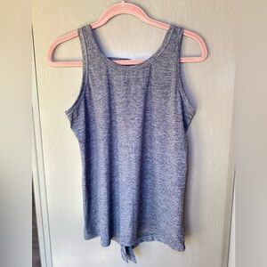 Champion Woman’s Tank Workout Top Heather Gray Size M
